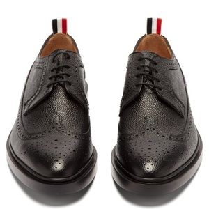 Thom Browne Black Longwing Brogues